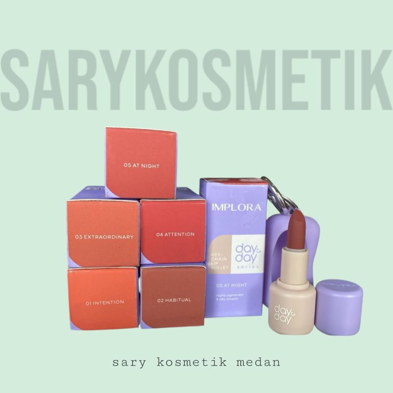 cek harga grosir - SARYKOSMETIK - IMPLORA LIPSTIKC BULLET - IMPLORA LIP BULLET LIPSTIK