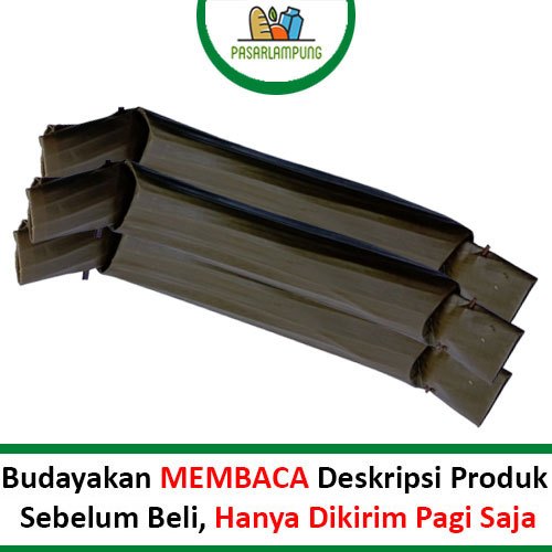 

Lontong Daun Fresh 5 Pcs Pasar Lampung