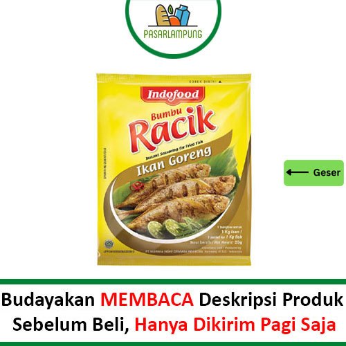 

Bumbu Racik Instan Ikan Goreng Pasar Lampung