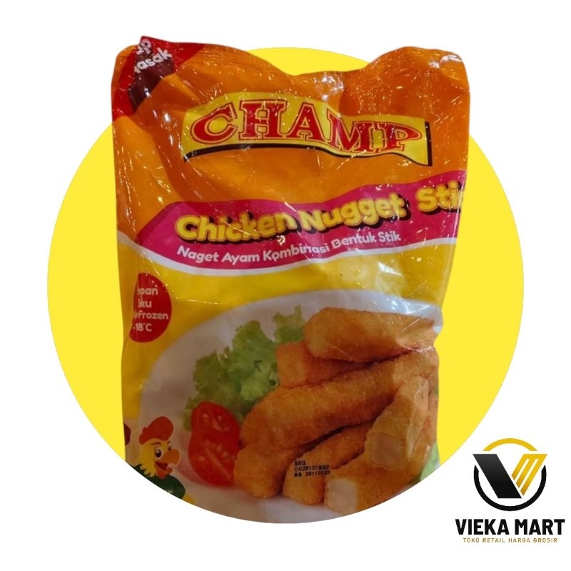 

Champ Chicken Nugget Stick 900 gram