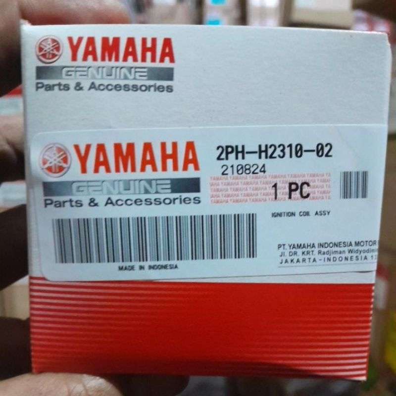 2PH-H2310-02 COIL KOIL YAMAHA MIO M3 FINO 125 IGNITION COIL ASSY ORIGINAL