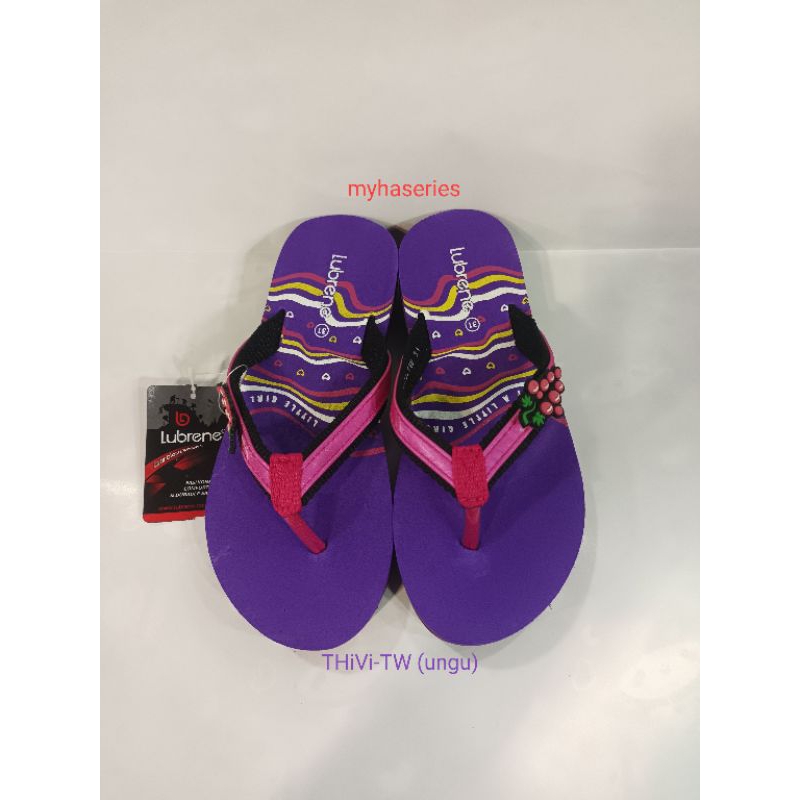 Sandal Anak cewek Lubrene.THIVI-TW.warna ungu