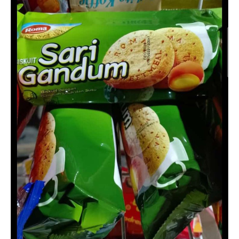 

Roma Sari Gandum Biskuit dengan Susu 149gr