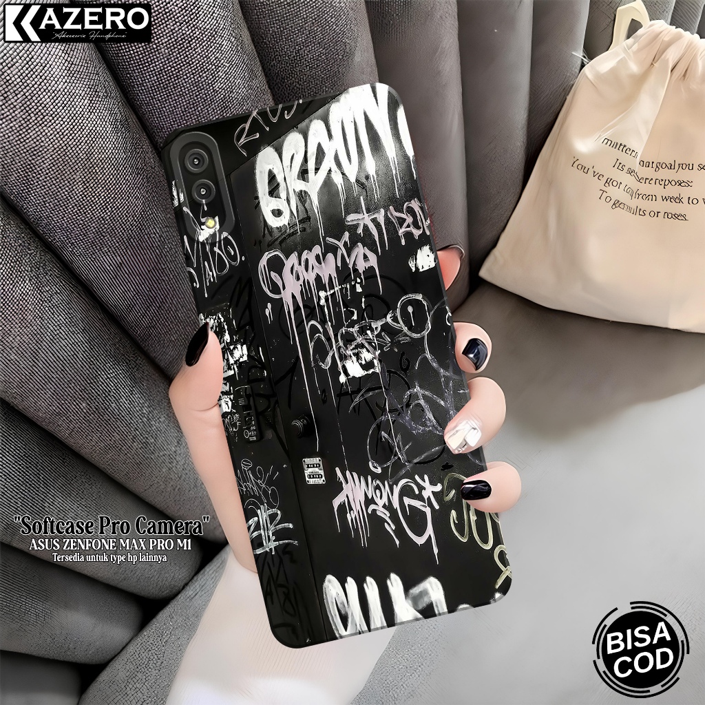 Case Hp ASUS ZENFONE MAX PRO M1 Fashion Case Aesthetic Silikon Pro Camera Softcase ASUS ZENFONE MAX 