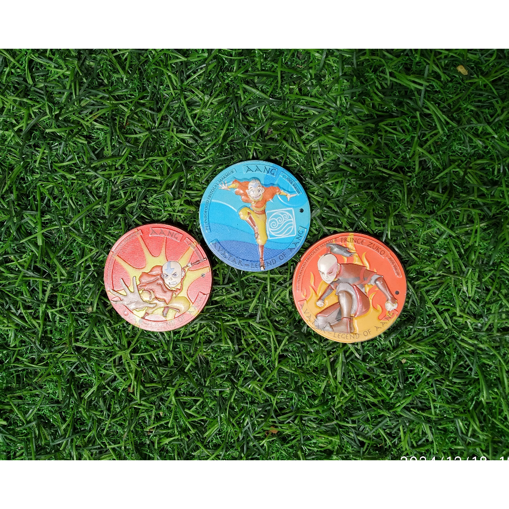 Coin Koin Avatar The Legend Of Aang Cheetos Tazos Avatar Chiki