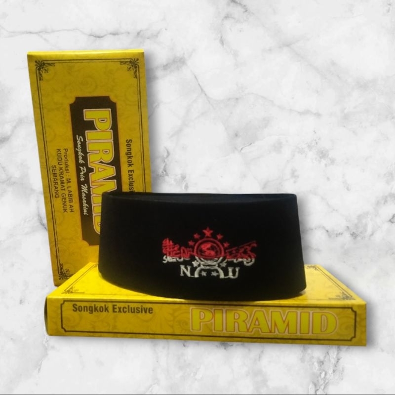 PECIS NU (Merah Putih) Songkok Anak Kopiah Nu Merah Putih