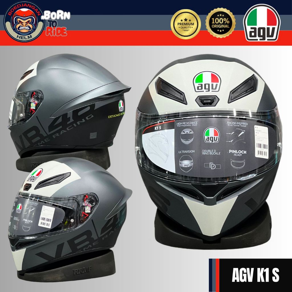 AGV HELM K1 GRAPICH - LIMIT 46 - AGV ORIGINAL K1 - HELM AGV FULL FACE