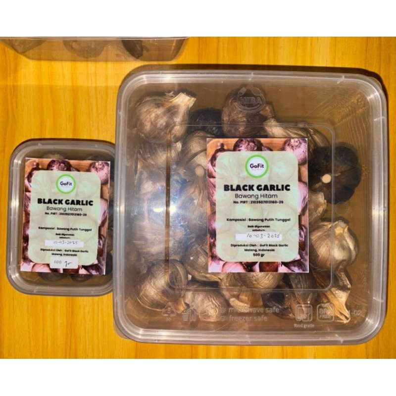 

Bawang Hitam By GoFit BLACK GARLIC 200gram