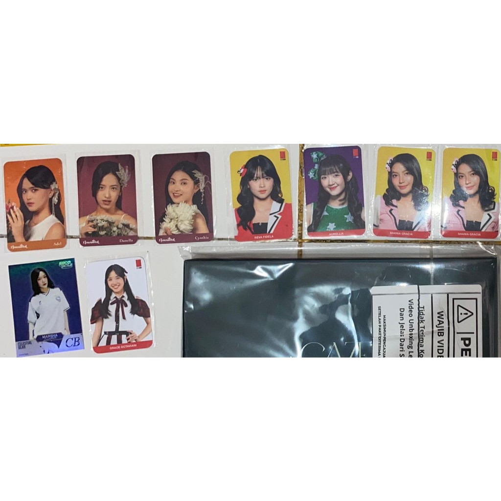 Photocard Original JKT48 Official - Flowerful, Theater Sementara, Spring Has Come, Panini Jersey Eri