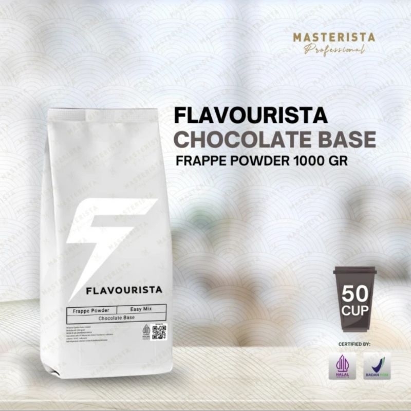 

flavourista bubuk minuman murah rasa coklat/chocolate base powder 1000 gram