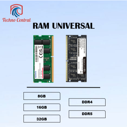 RAM UNIVERSAL Laptop - Ram 8GB, 16GB, 32GB - RAM DDR4 , DDR5 - TEAM GROUP & ADATA