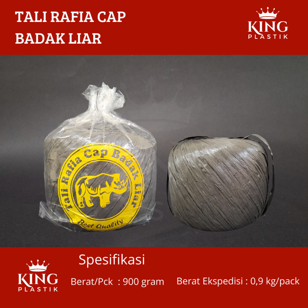 

Tali Rafia Badak | Tali Hitam Plastik | Tali Gulungan | Tali Pengikat