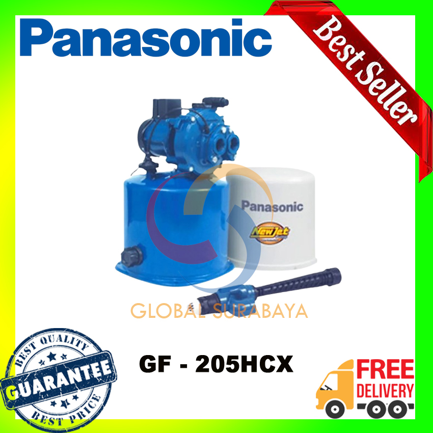 Mesin Pompa Panasonic auto Jet pump sumur dalam GF-205 HCX GF-205HCX