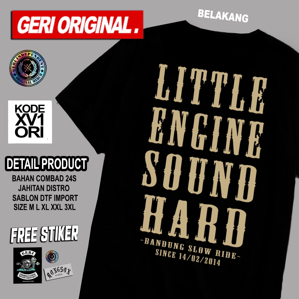 Kaos Vespa Geri original - Little engine