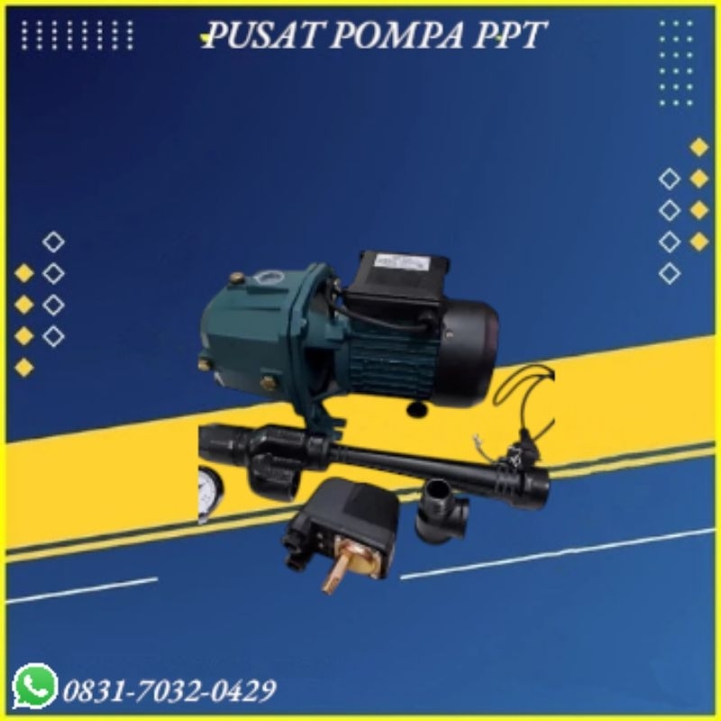 Pompa Air Pump Nasional MC DP-370A Jet Pump Tanpa Tabung