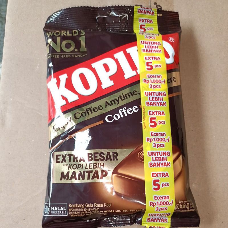 

permen Kopiko kopi coffee candy 175gr isi 50pcs
