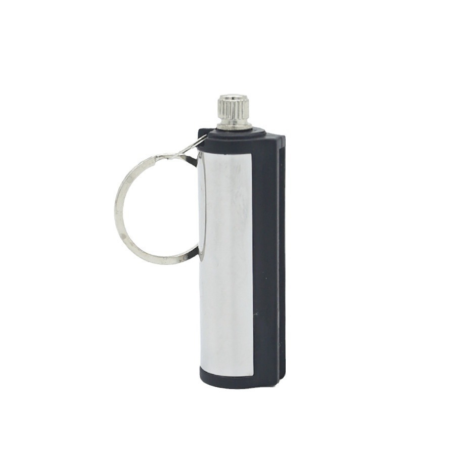 Korek Api Mancis Minyak Outdoor Camping Waterproof - 18G - Silver MH-5017