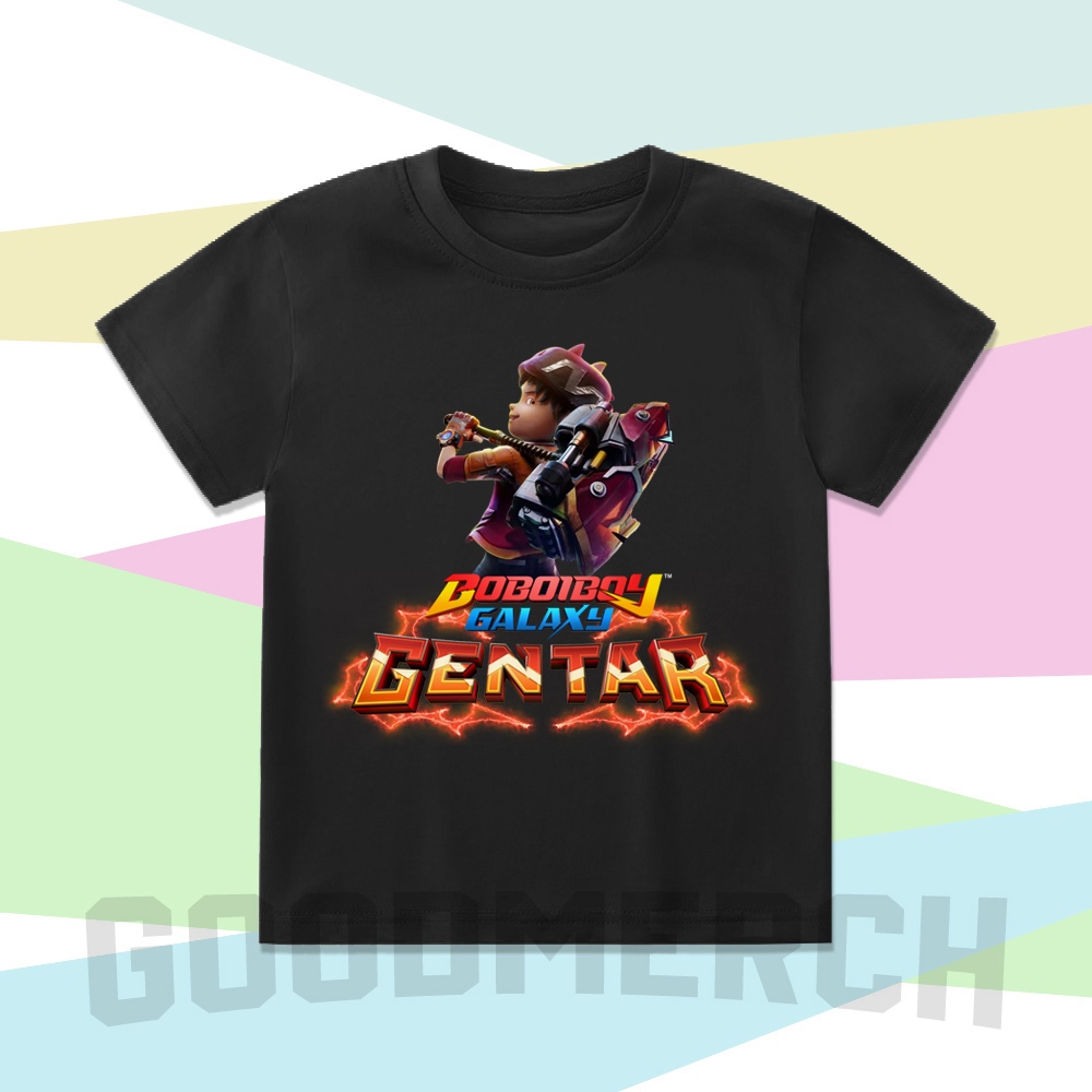 BAJU ATASAN KAOS ANAK BOBOIBOY GALAXY GENTAR BOBOIBOY GENTAR