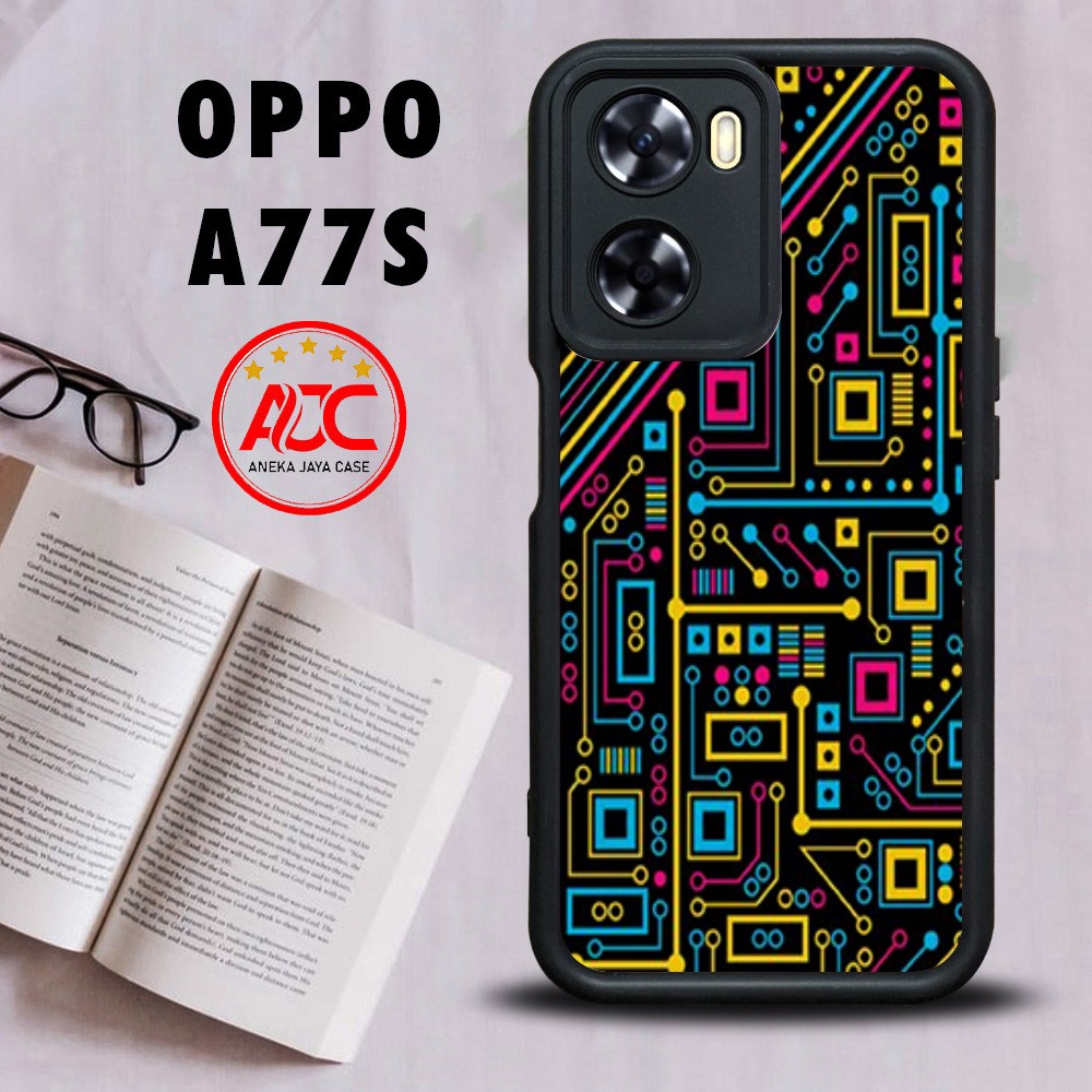 Case OPPO A77S [ MESIN 02 ] Casing OPPO A77S Casing Hardcase Softcase Glosy Bisa Cod