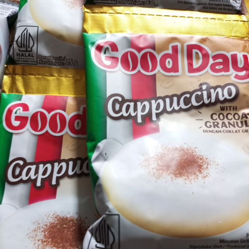 

Good Day Cappucino 10 x 25 gr Renceng