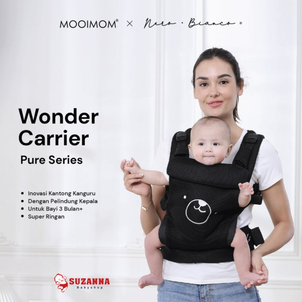 Mooimom Nero Bianco Wonder Carrier