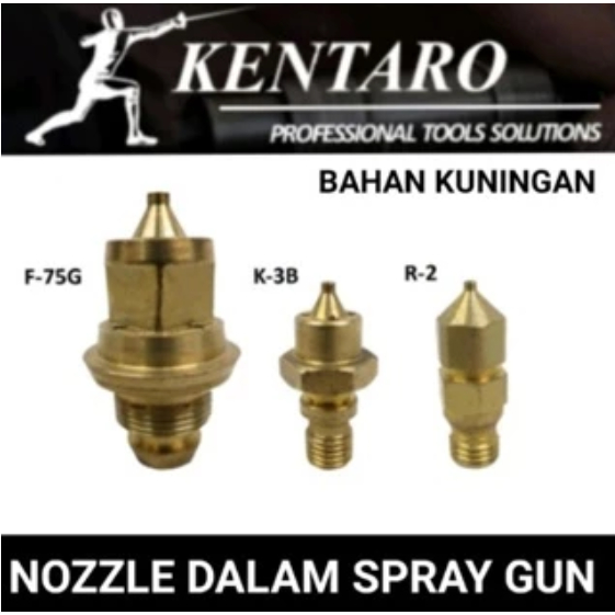 Mata Nozzle Dalam Spray Gun KENTARO Japan Quality