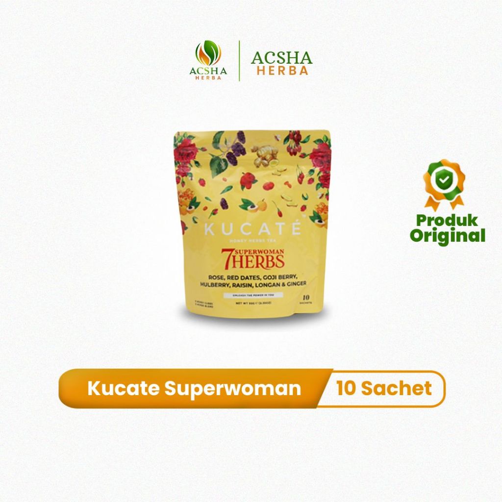 

KUCATE - Honey Herbs Tea Superwoman - Minuman Teh Herbal