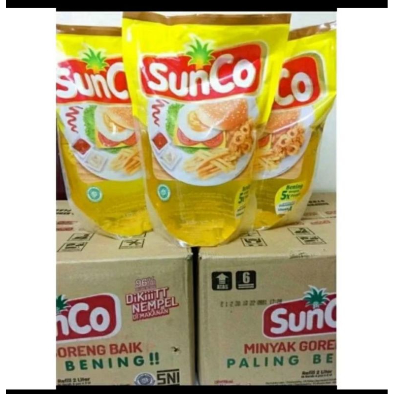 

Sunco minyak Goreng Pouch 2 Liter