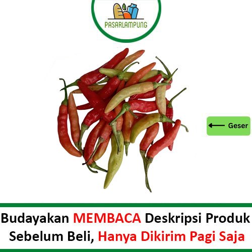 

Cabe Caplak Per 250 Gram Pasar Lampung