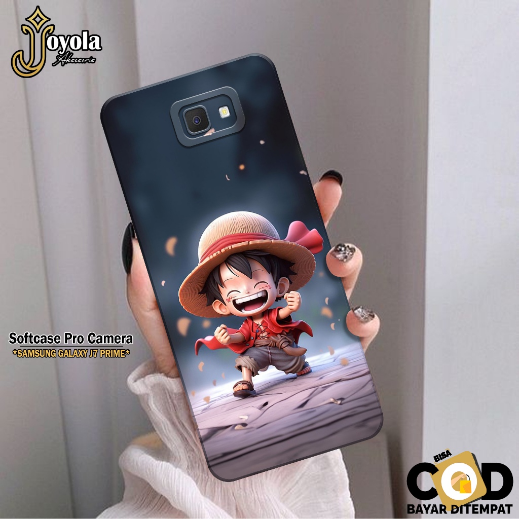 JOYOLA Case Samsung Galaxy J7 Prime Fashion Case Kartun Softcase Samsung Galaxy J7 Prime Pro Camera 