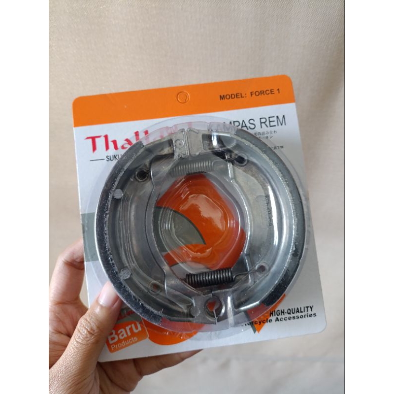 [1UNIT] PIRODO FORCE-1 KAMPAS REM BELAKANG F1 MERK THALLAND