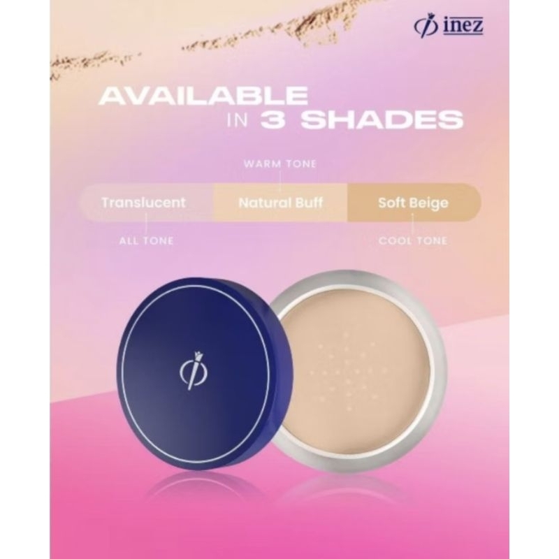 INEZ color contour plus TRUE-MATTE LOOSE POWDER