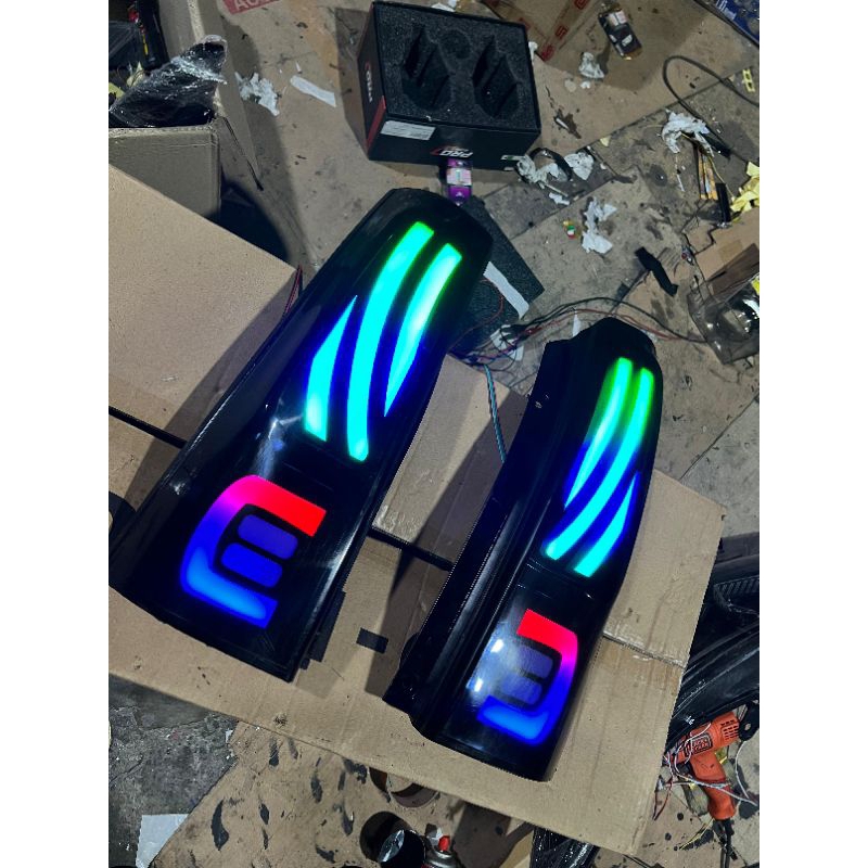 New model stoplamp Avanza Lama Smoke RGB Matrix padlepop