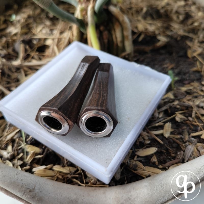 pipa once / pipa rokok kayu sonokeling segi enam