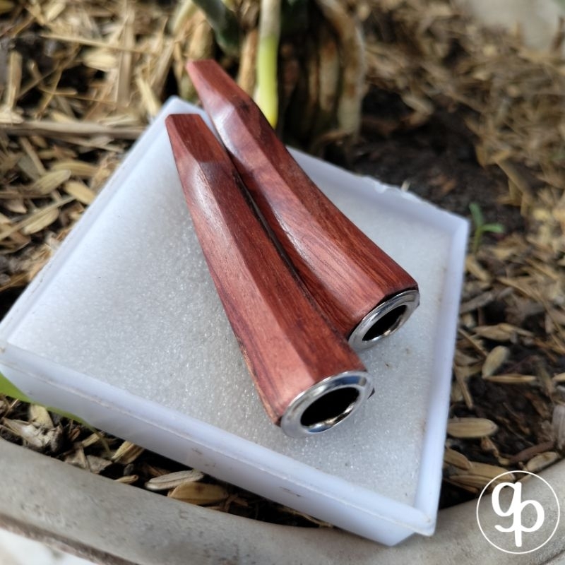 Pipa once / once cangklong / pipa rokok / padutan kayu nogosari segi enam