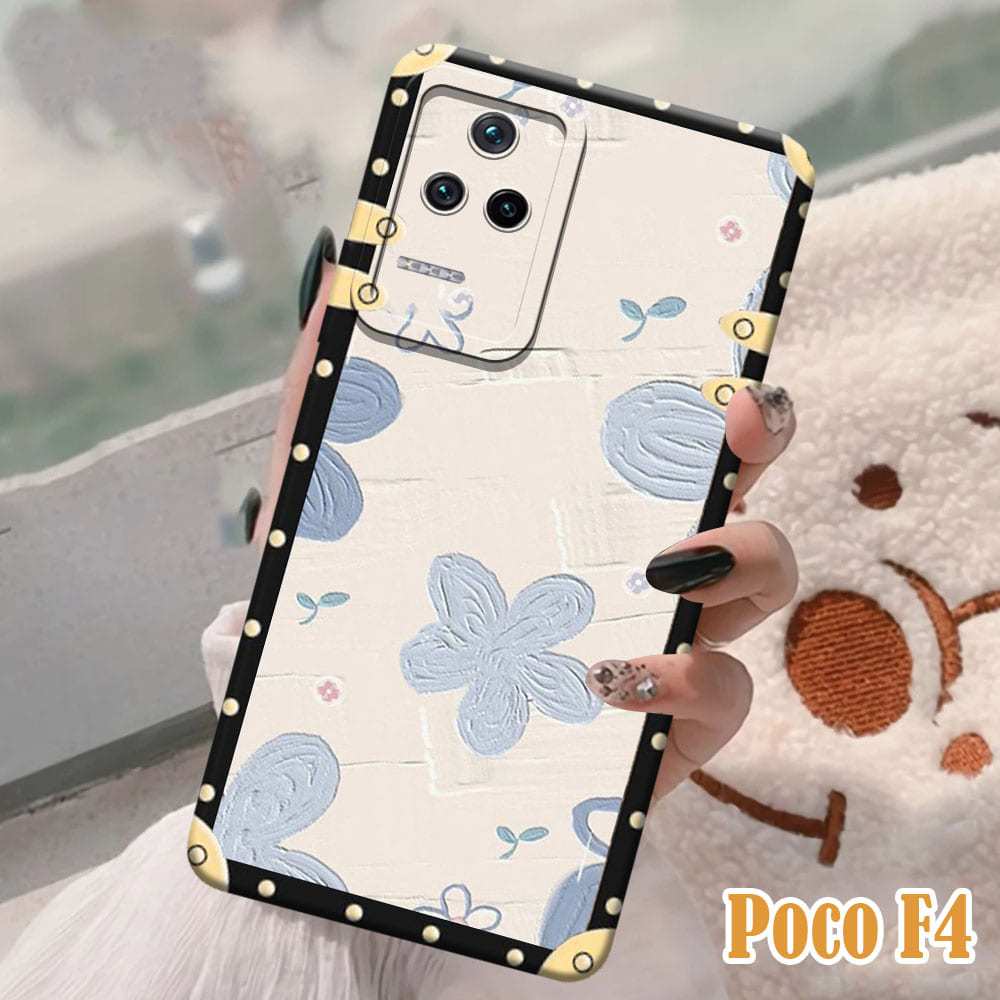 Casing Softcase Macaron Prokamera Pocophone f4 Motif snack Lucu Case Hp Murah Case Hp Terbaru Case H