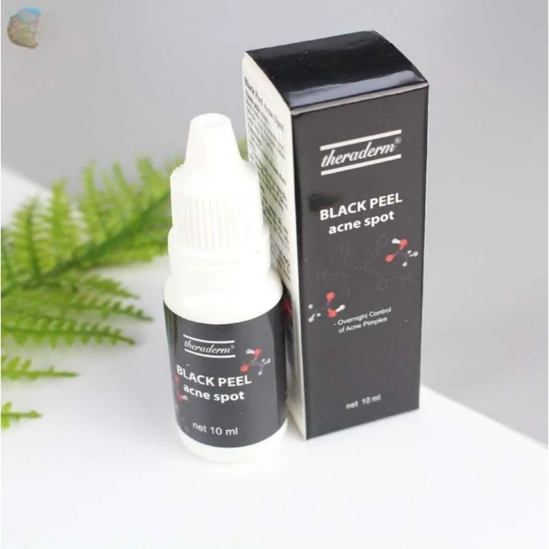 THERADERM BLACK PEEL ACNE SPOT TOTOL JERAWAT AMPUH ORIGINAL KOREA