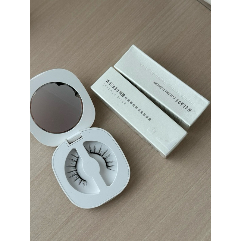 ORI NEW UNUSED WOSADO Magnetic Eyelash Bulumata Magnet Tanpa Lem (Gem Black)