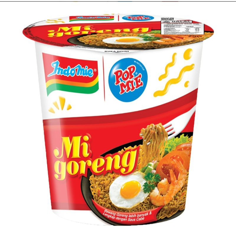 

Popmie instant miegoreng cup80gram
