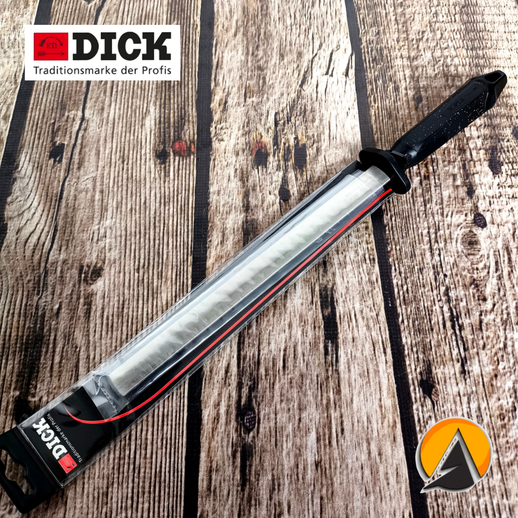 sharpening steel pengasah pisau f. dick diamond original germany 25 cm 7.3203.25