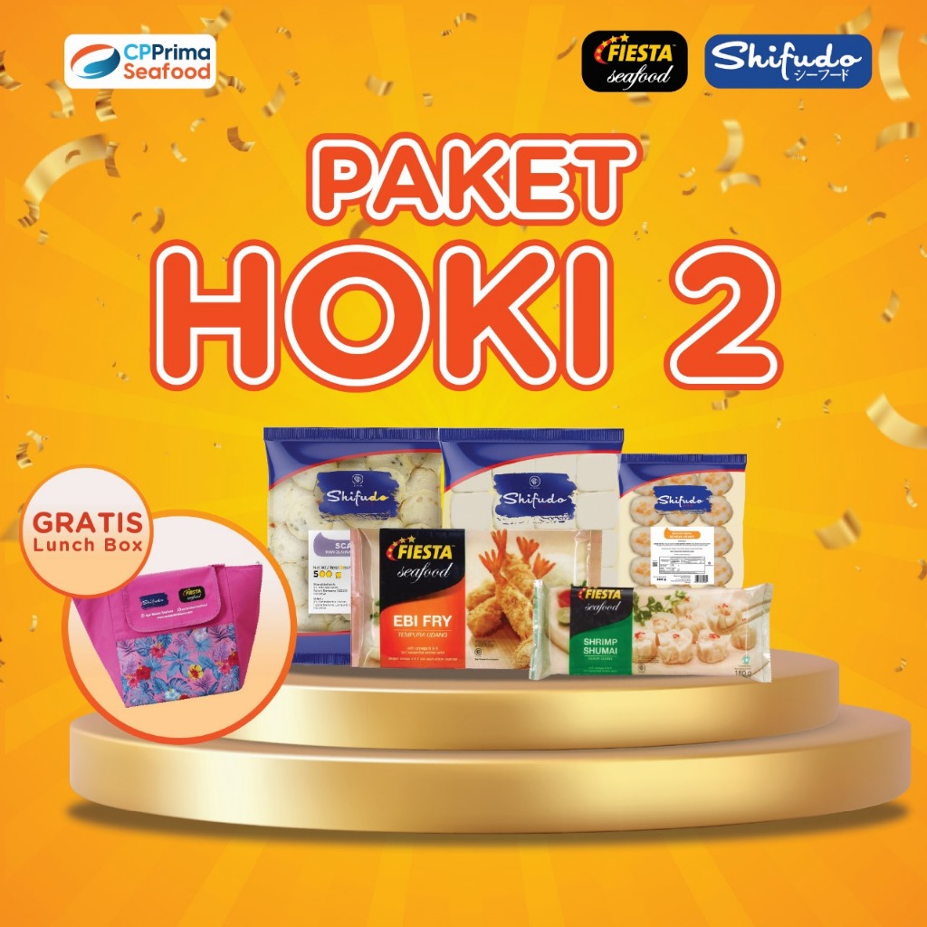 

Paket HOKI 2 FREE Cooler Bag