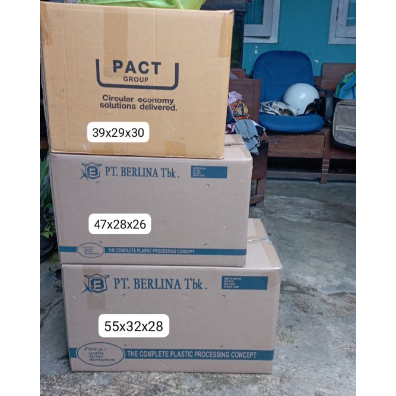 

Kardus Bekas (sekali pakai) - Uk. 47x28x26