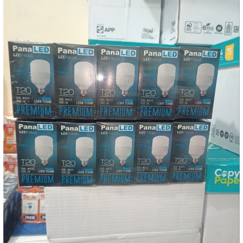 Lampu Panaled 20 Watt 10 Pcs LED BULB