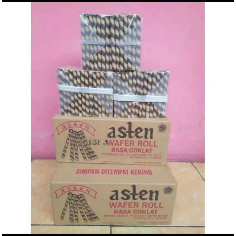 

Asten Astor Wafer Roll Cokelat 1 Dus 2,4kg