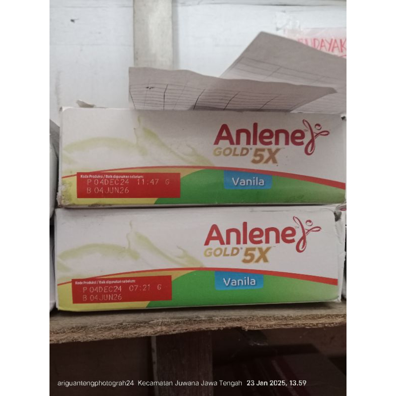 

Anlene Gold's Vanila 5X 850gram