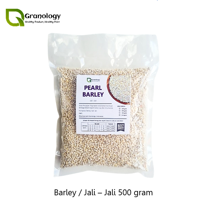 

Pearl Barley / Jali - Jali Import (500 gram) by Granology