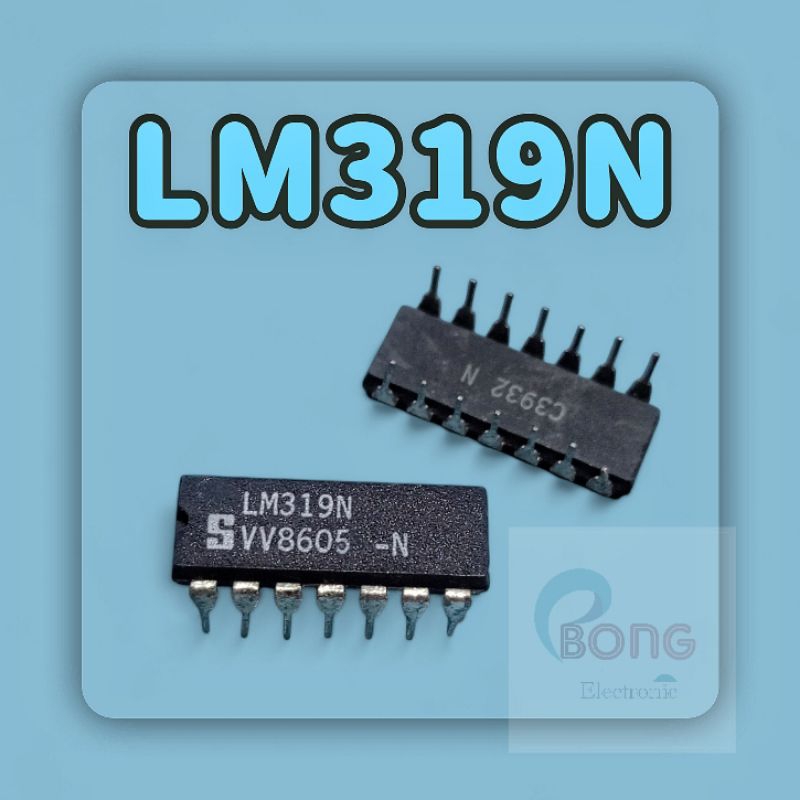 IC LM 319N Signetics