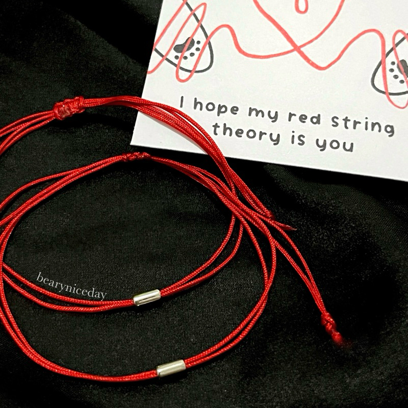 Red String Bracelet | Gelang Couple Tali Merah | Gelang Tali Merah | Gelang Couple | Gelang Keberunt