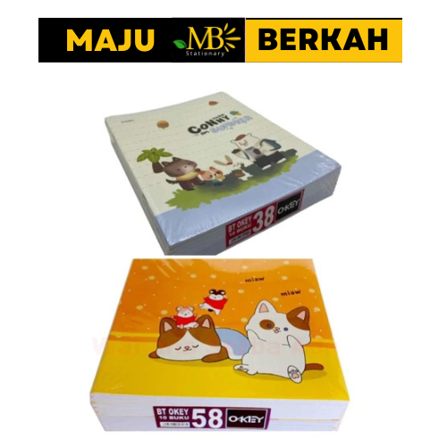 

OKEY Buku Tulis / Buku Tulis Okey 38 58