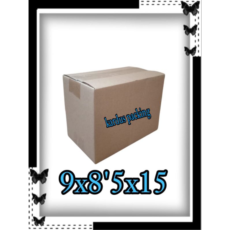 

kardus packing UK 9x8'5x15 kardus besar kardus kecil